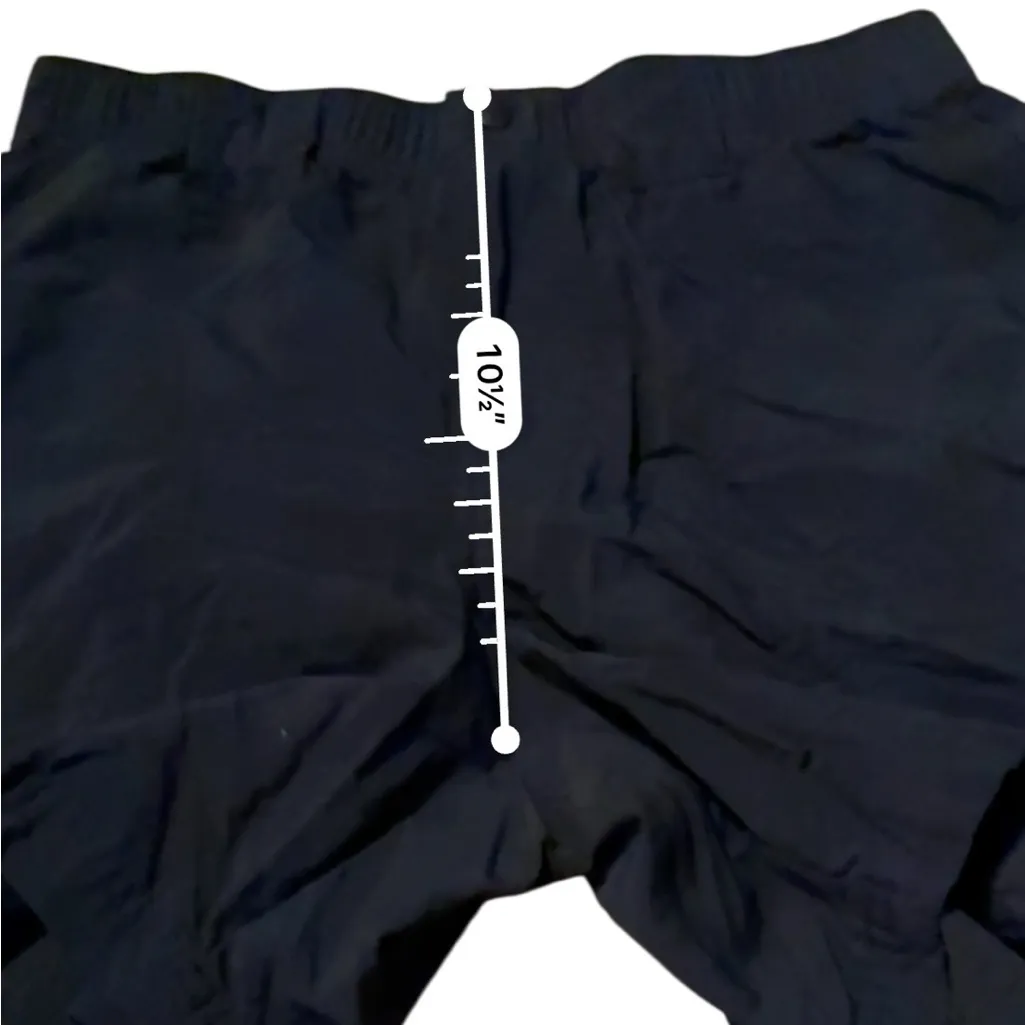 Columbia Black High Rise Cargo Hiking Shorts‎ Sz M 6" Inseam Outdoor Adventure - Image 7