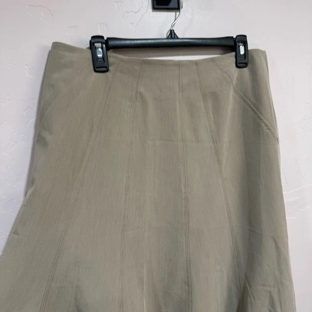 Grace Elements  Tan flare skirt size 12 - Image 3