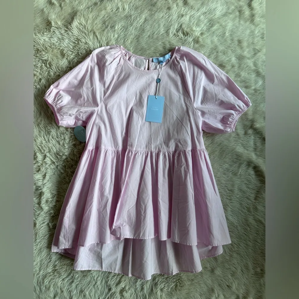 Hill House Francesca Top Blouse in Ballerina Pink NWT Size M - Image 4