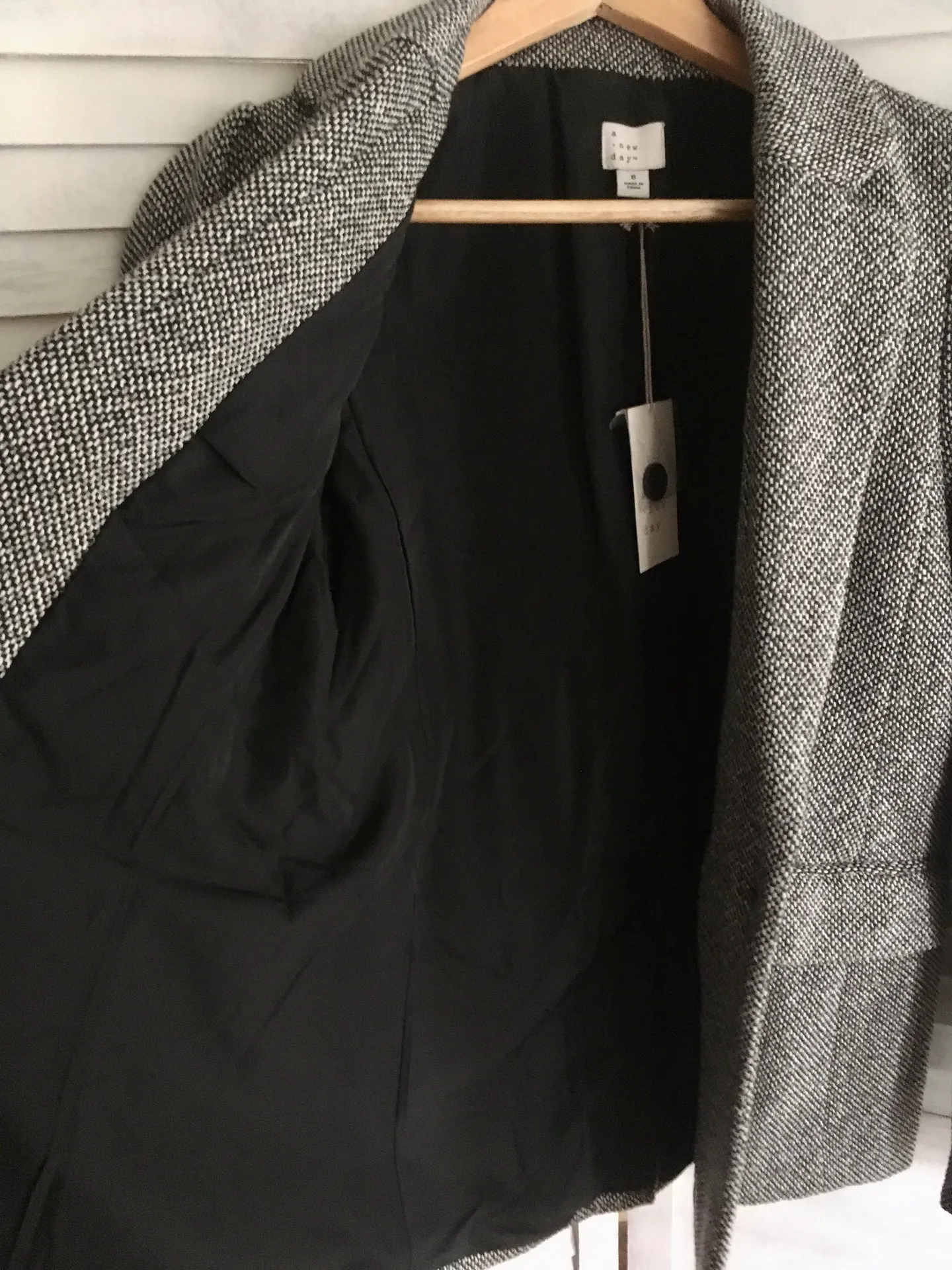 Women’s Blazer Gray Size 8 - Image 6