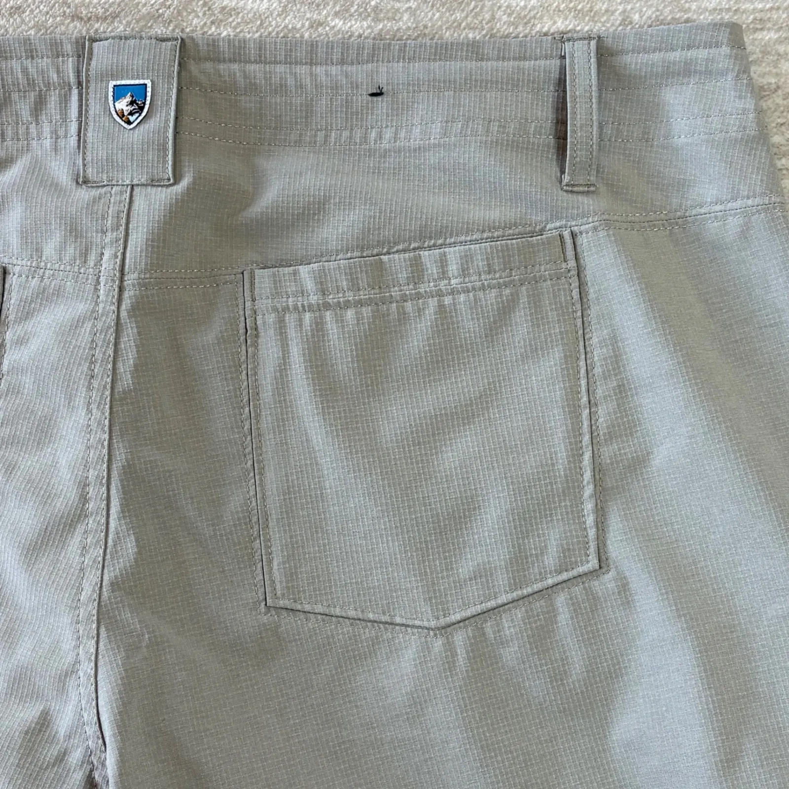 Kuhl Women's Splash Cargo‎ Shorts Size 16 Khaki Hiking Style 6304 13" Inseam Tan - Image 13