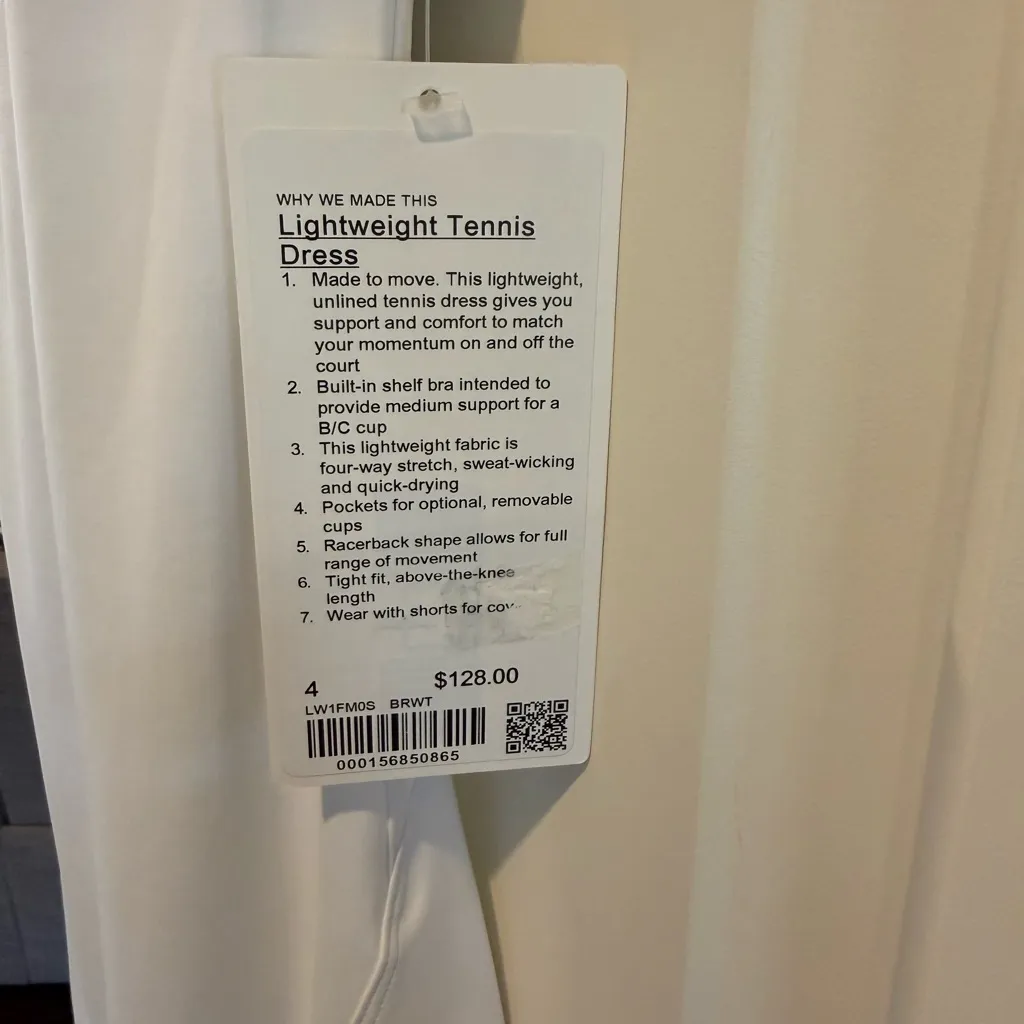 Lululemon Athletics Lightweight Tennis Dress - NWT! - Image 7