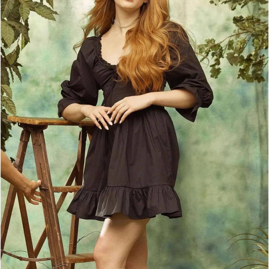 Hill House Black Dress Size XS - Image 2