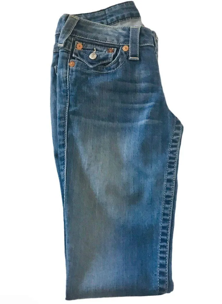 Straight Leg Blue Jeans - Image 4