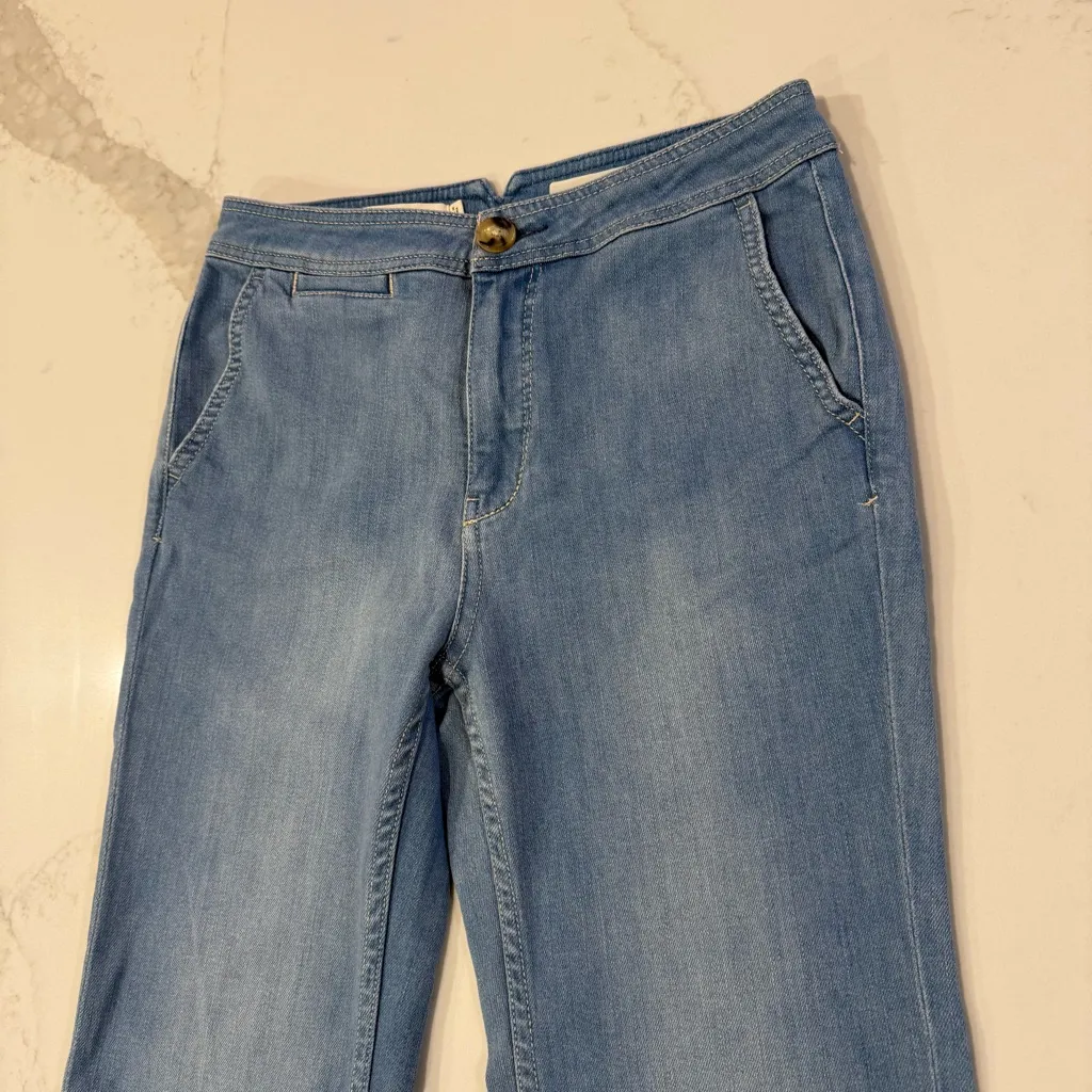 Anthropologie Pilcro and the Letterpress High Rise Bootcut Denim Jeans Womens 26 - Image 7
