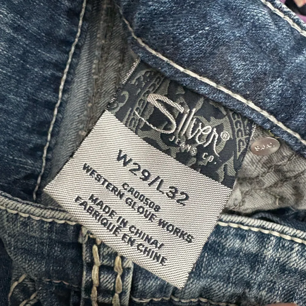 Silver Jeans Women's Boot Cut in Light Blue size 29 - Image 4