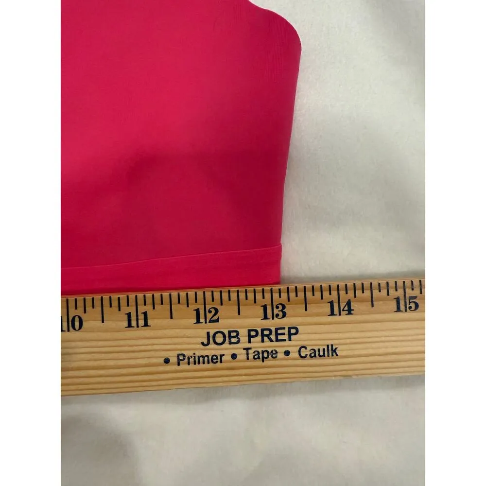 Victoria Secret Seamless Racerback Sport Bra Pink Women's Size Medium - Image 5