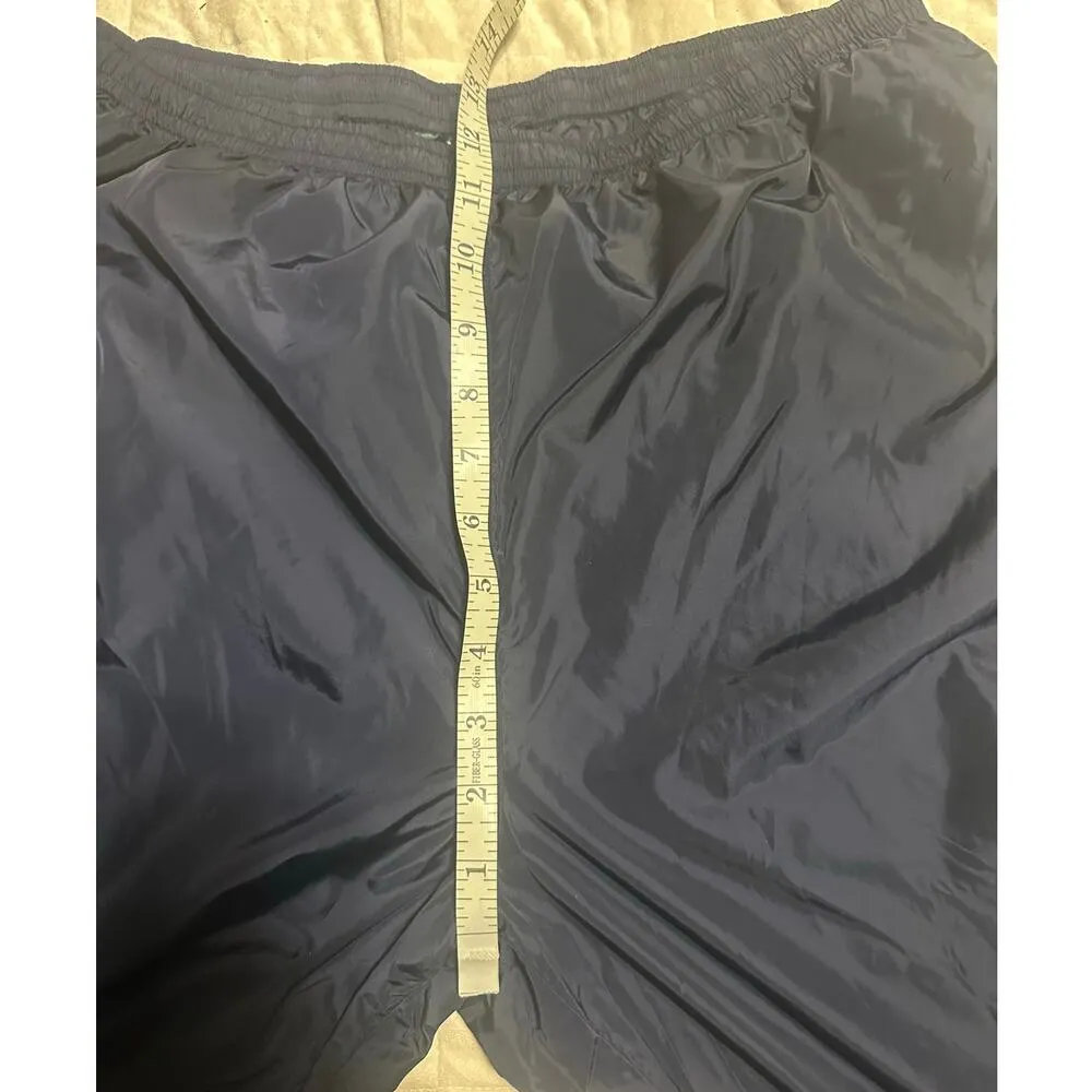 Lauren Ralph Lauren Nylon Wind Pants Women's Size Large Navy Blue Parachute Polo - Image 5