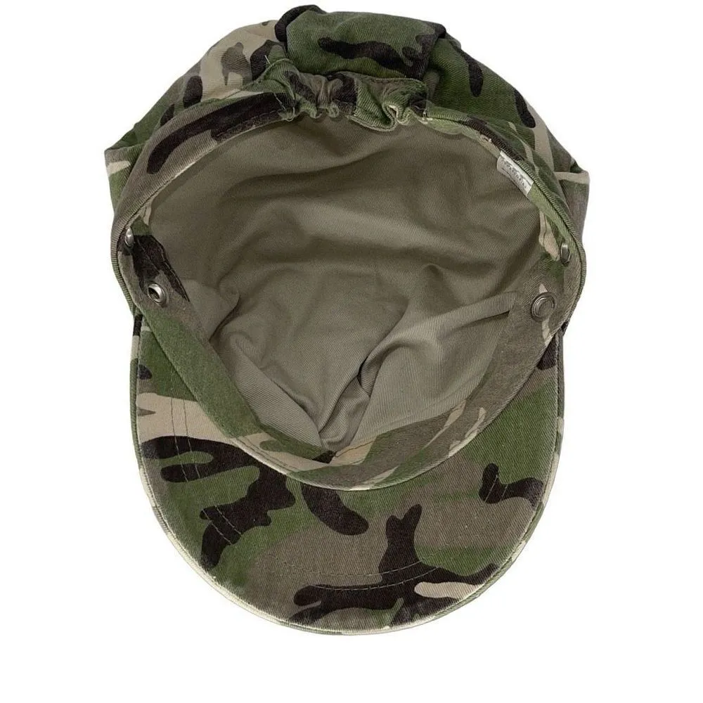 Accessories Army Camouflage Cotton‎ Hat OSFM Green Green - Image 3
