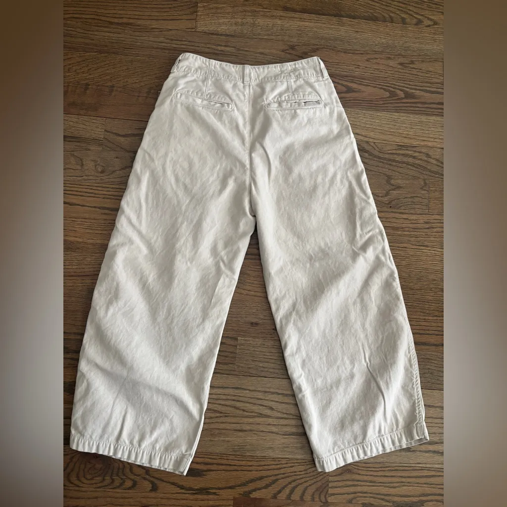 Citizens of Humanity Payton‎ Super High Waist Crop Wide Leg Utility Trousers 26 - Image 9