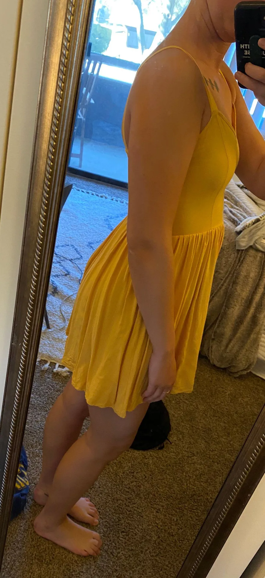 Yellow sun Dress - Image 3