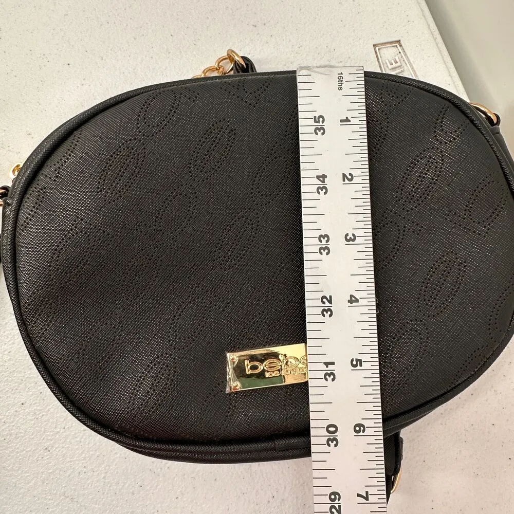 Bebe Black Circle Chain Crossbody Purse NWOT - Image 4