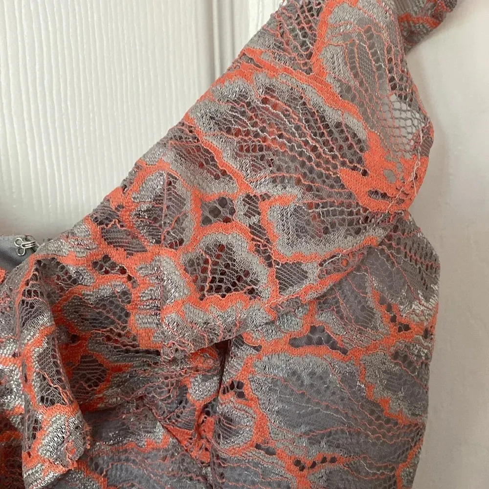 Lulu’s Fleur Allured Grey Lace Midi Dress - Image 7