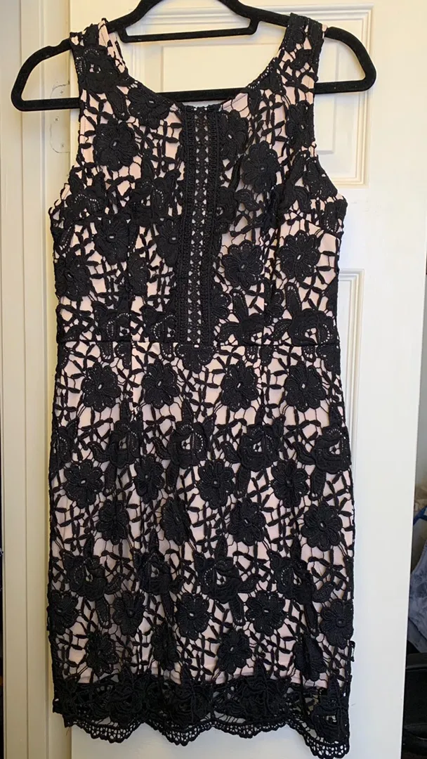 Black Lace Dress - Image 3