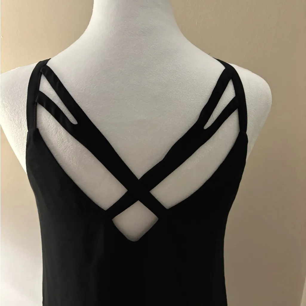 Fora Chic Black Strappy Camisole Top Size S - Image 4