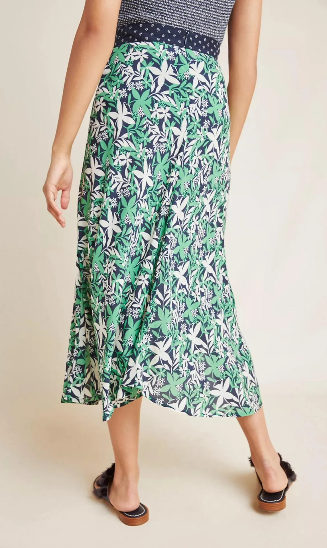 Velvet by Graham & Spencer Susannah Wrap Midi Skirt - Image 5