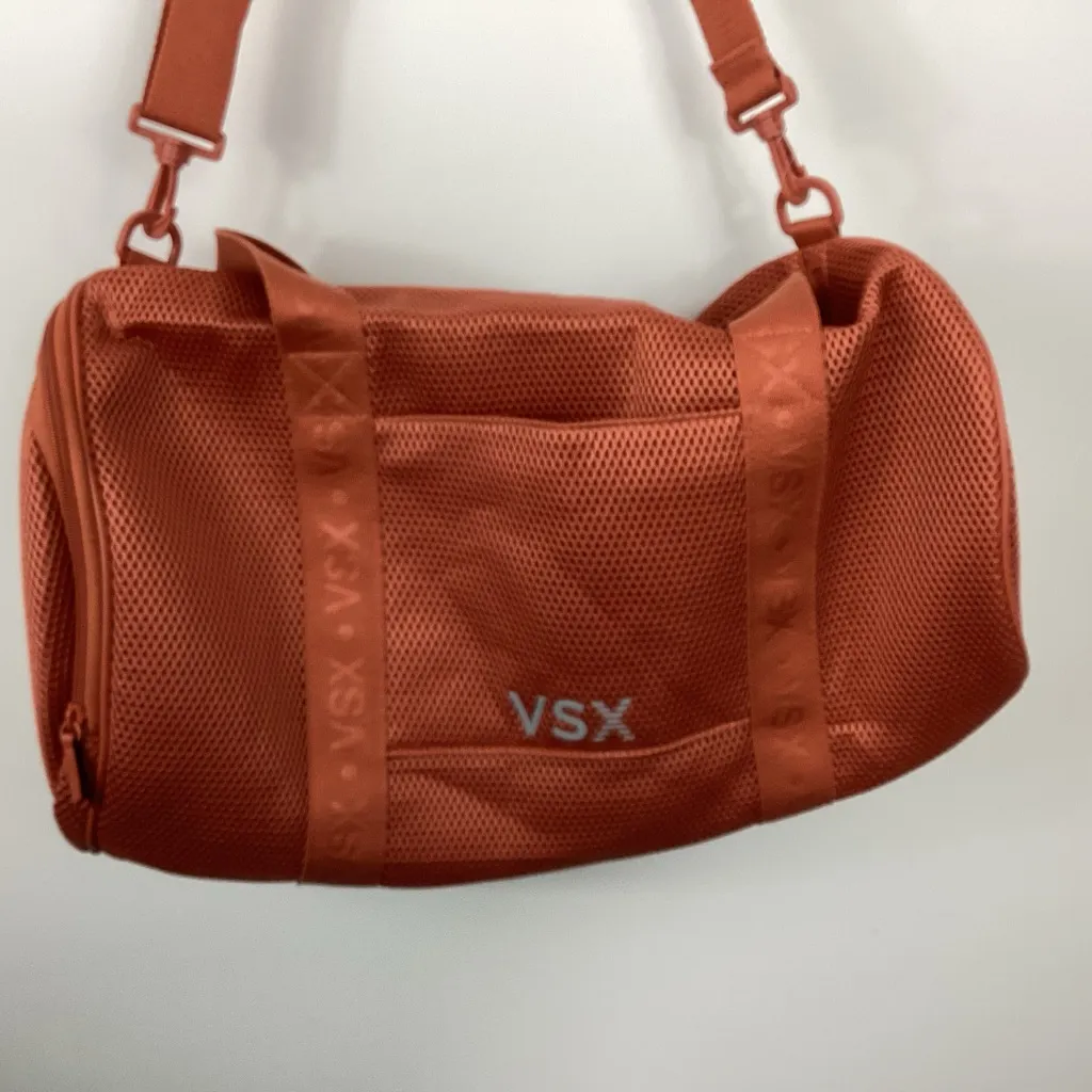 Victoria's Secret VSX Mesh Duffle Bag Orange - Image 3