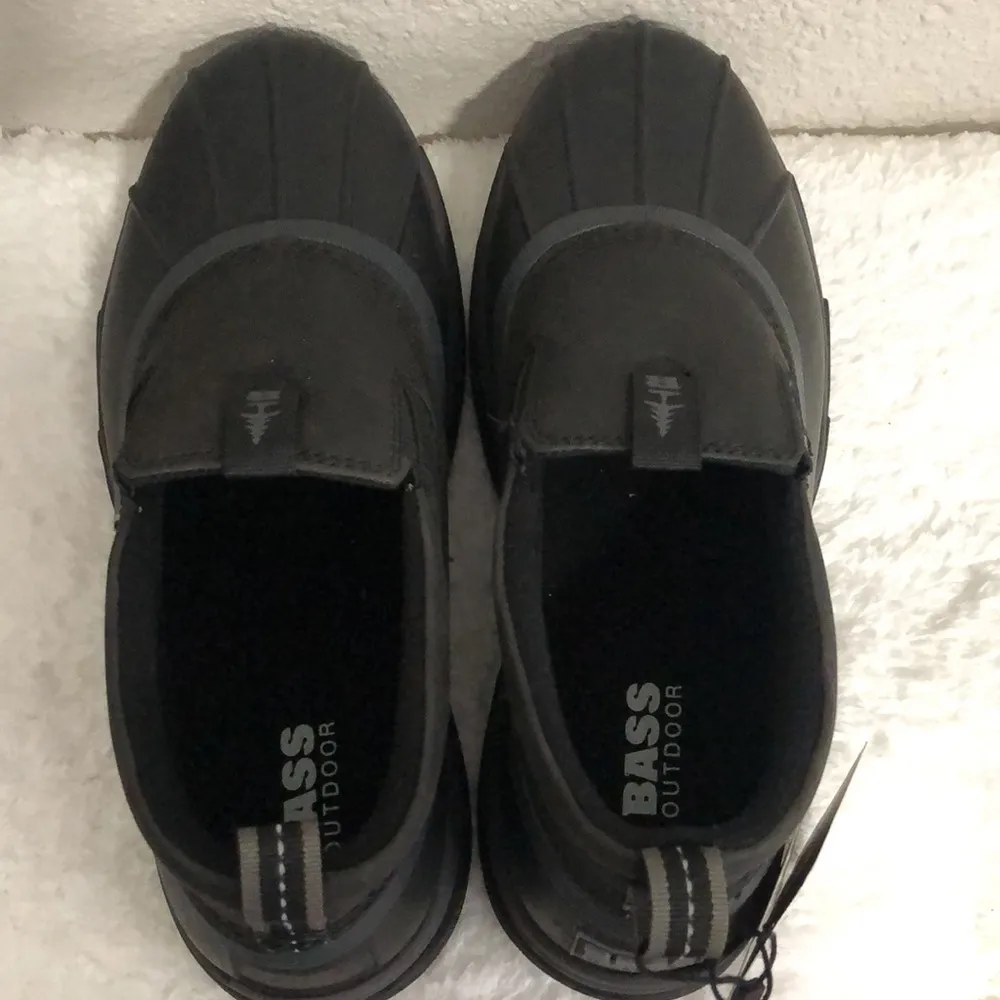 BASS OUTDOOR Women's Size 8 Cushioned Insole Waterproof Membrane Slip on Boot Black - Image 5