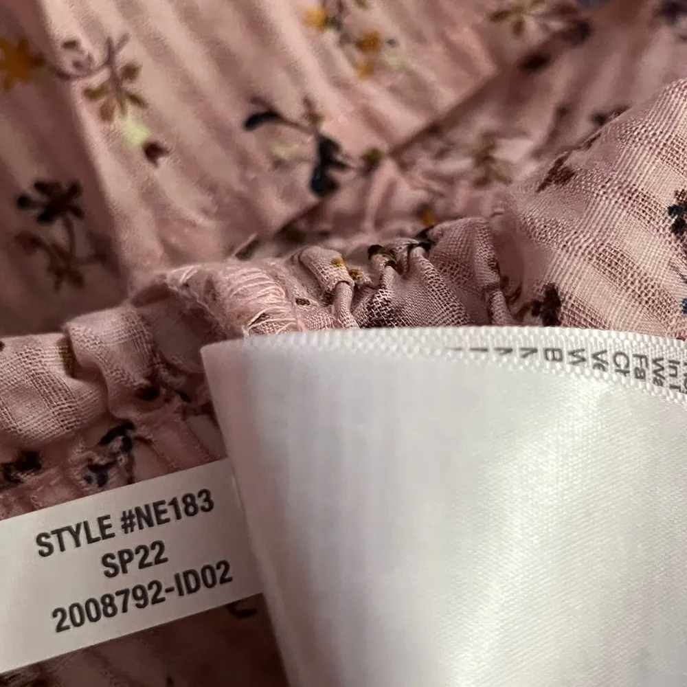 Madewell Sophia Elastic Shirred Top in Bouquet Floral | Small - Image 10