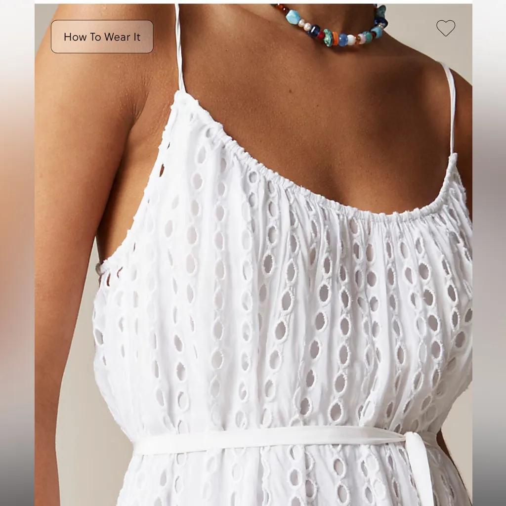 J.Crew Oval eyelet midi dress - Image 2