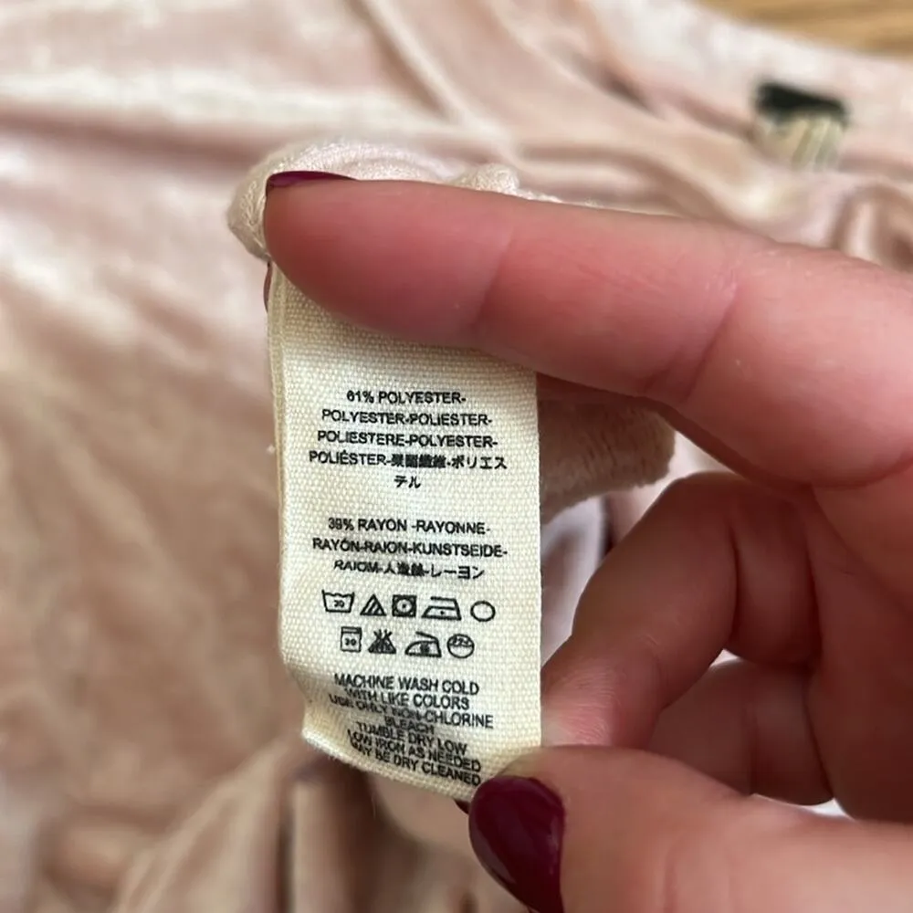 Free People We the Free Milan Layering Crushed Velvet Top - Image 5