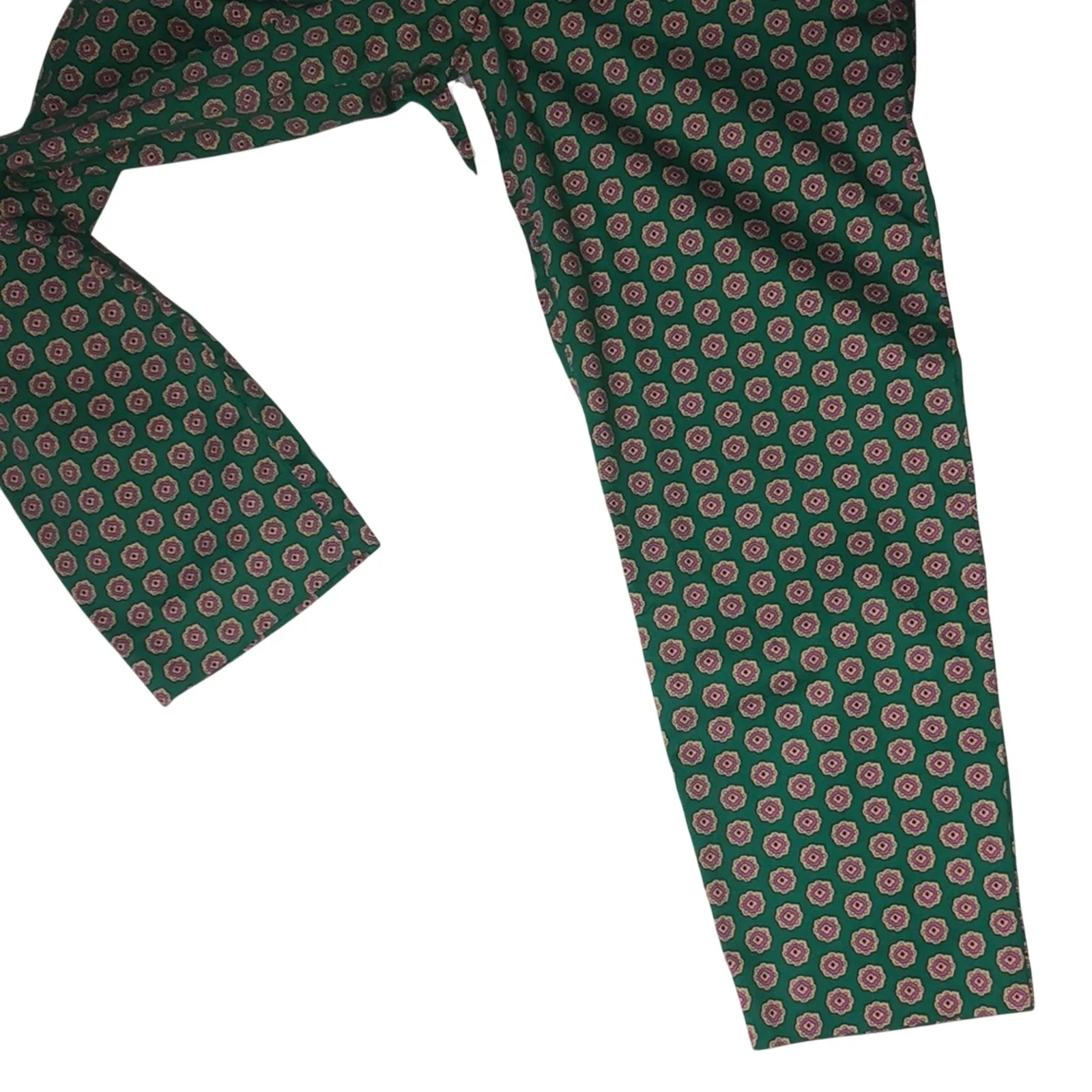 J.Crew Women Preppy Chino Style Floral Print Capris Sz 10 - Image 11