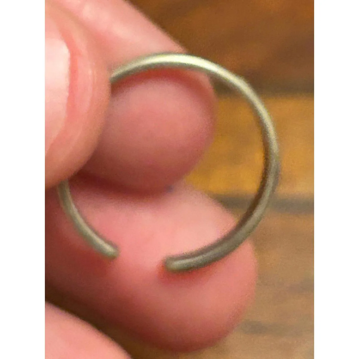 925 sterling silver ring band 1.49g h95 size 7 - Image 3