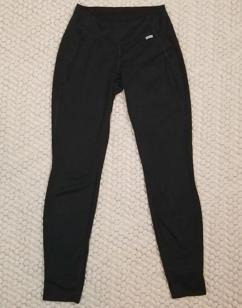 Patagonia  Capilene Polartec Baselayer Pants Black Sz Small - Image 2
