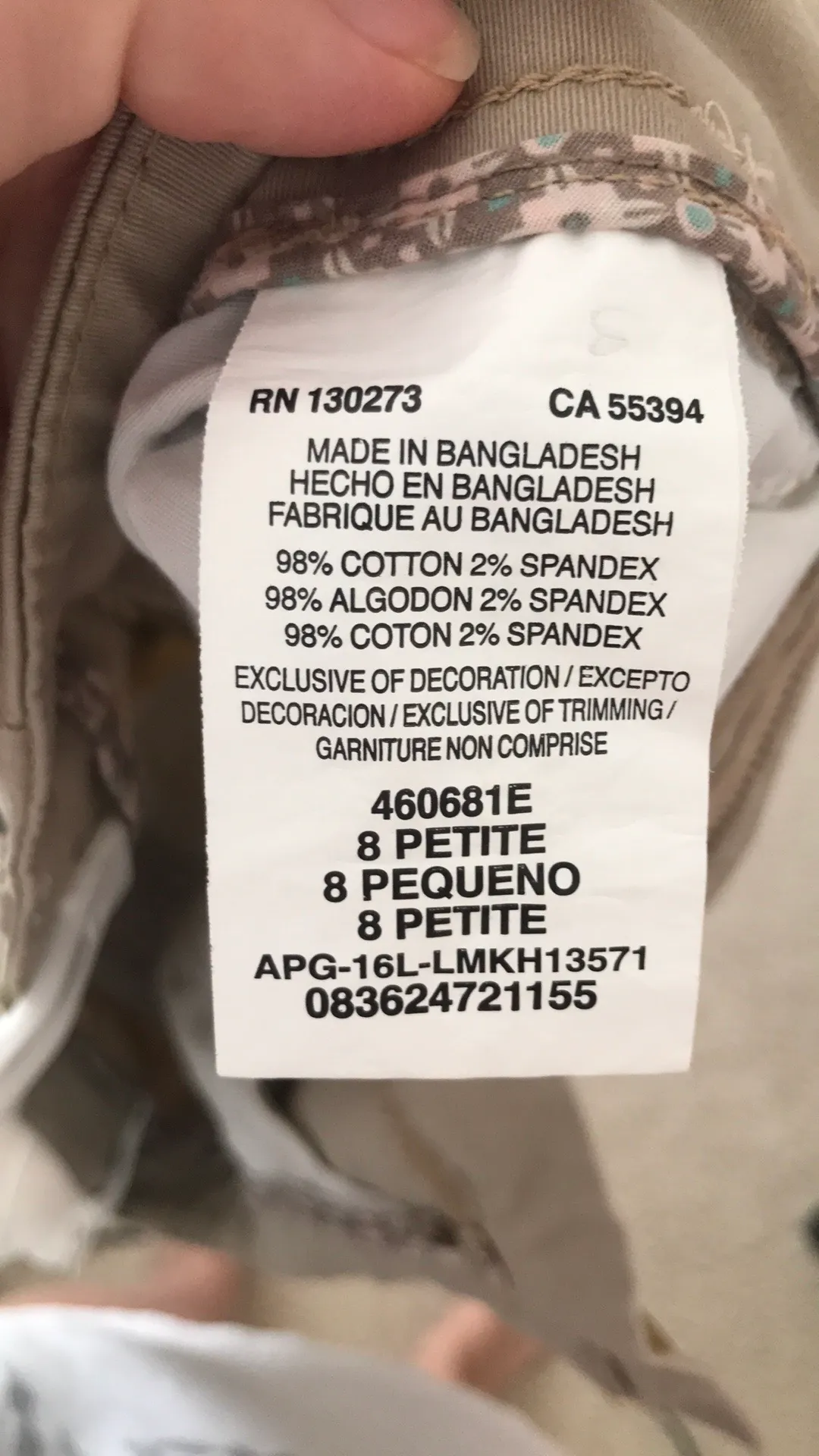 Capris pants brand . Size 8P - Image 7