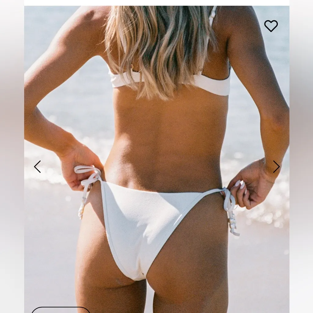 NWT- Lspace sunrise shell bikini top with pearl accents and Lucia bikini bottom - Image 5