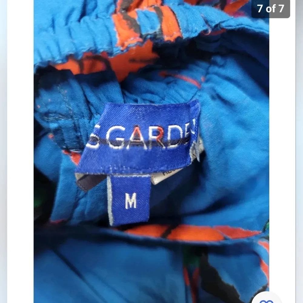 Anthropologie Ro's Garden Valley Halter Cover-Up Maxi Dress Size M - Image 7