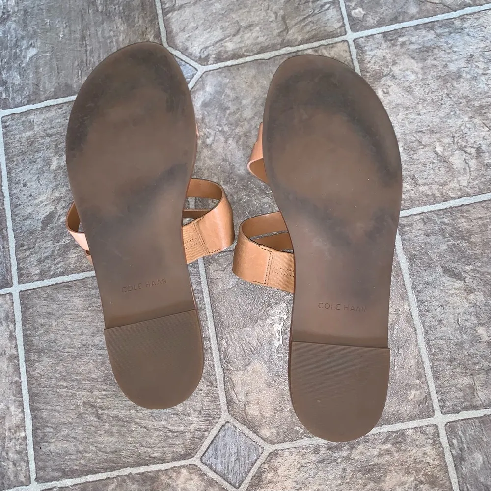 Cole Haan Strappy Flavia Grand Thong Sandals Brown // Spring, Summer, Casual - Image 8