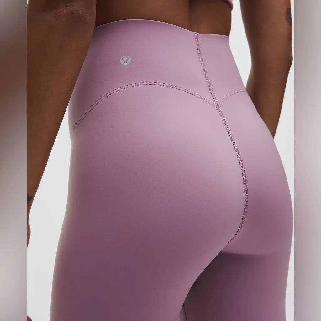 Lululemon Glow Up Super High Rise Leggings 25” – Lavender Luxe – Size 10 (NWOT) - Image 2