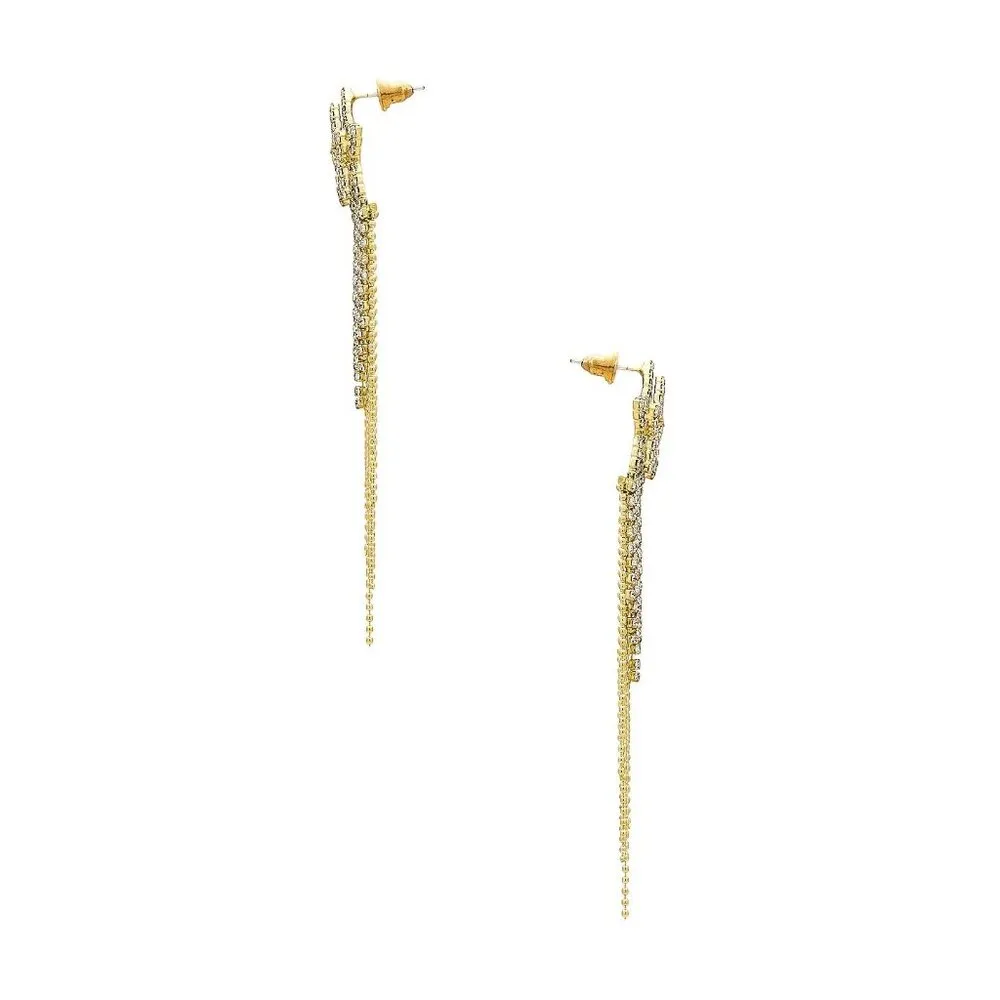 Amber Sceats x Revolve Shooting Star Earrings Gold Women's Size OS - Image 2