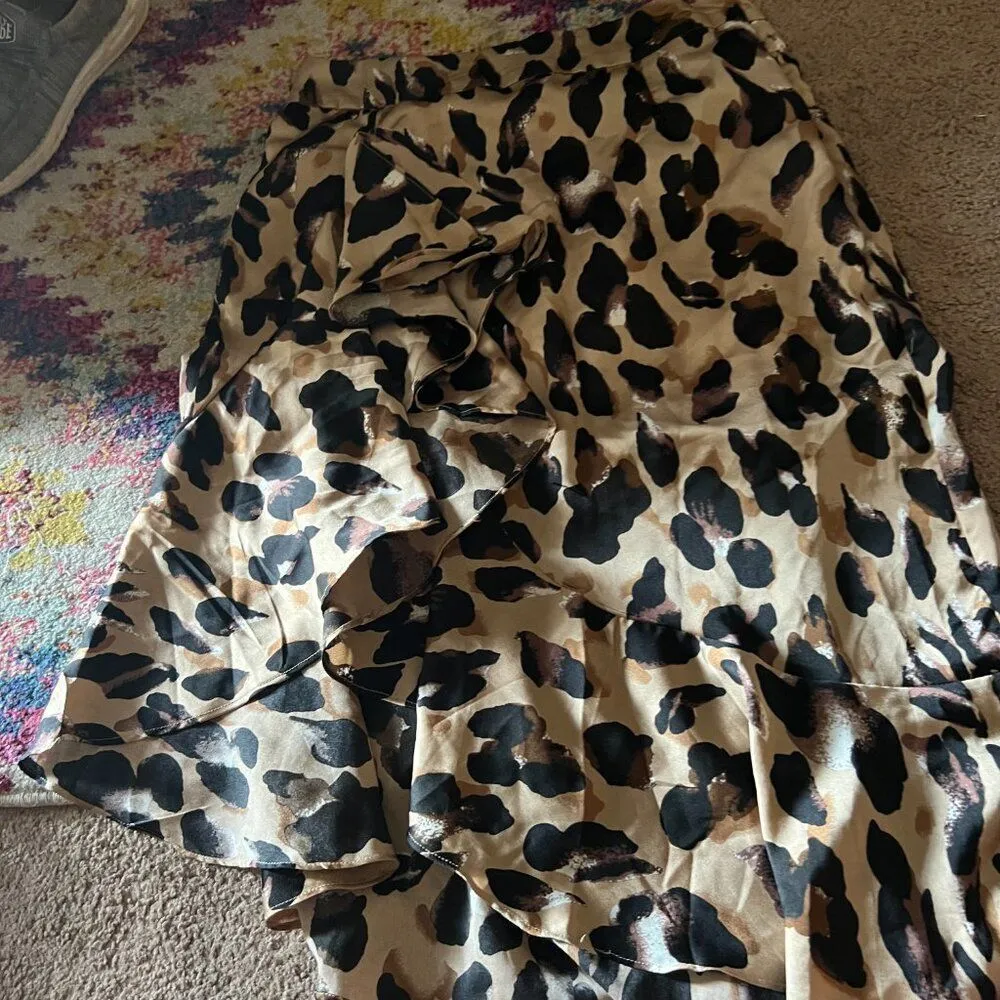 Nasty Gal animal print skirt 8 - Image 2