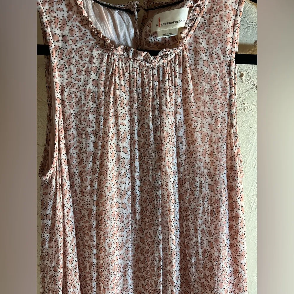 Anthropologie Blush Pink Floral Dress cottagecore
Feminine flowy summer party - Image 6