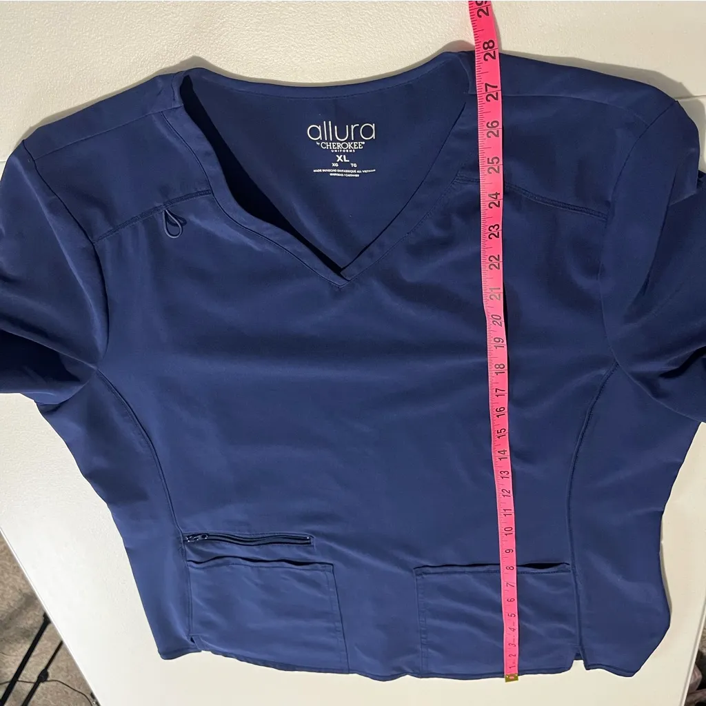 Cherokee Allura Scrub Set Size XL Medical Healthcare Workwear - Image 10