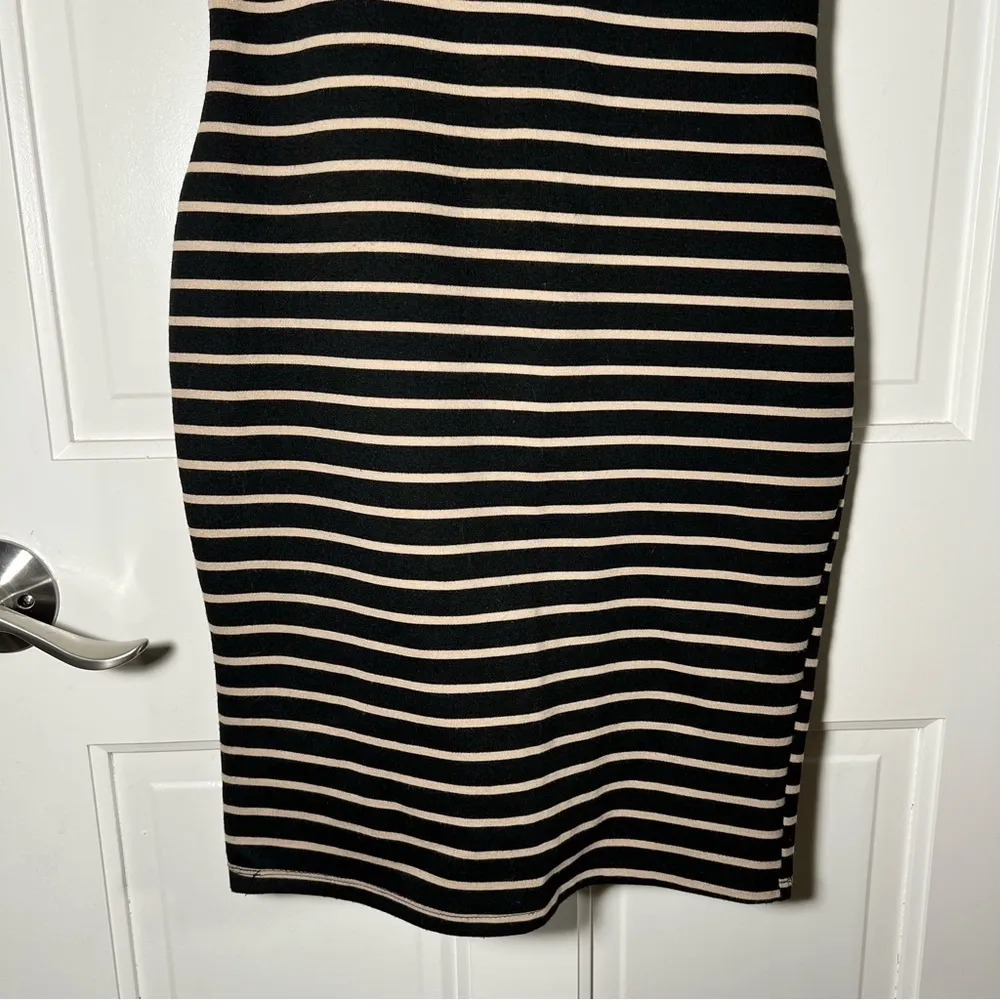 Iris bodycon striped tank dress size medium - Image 6