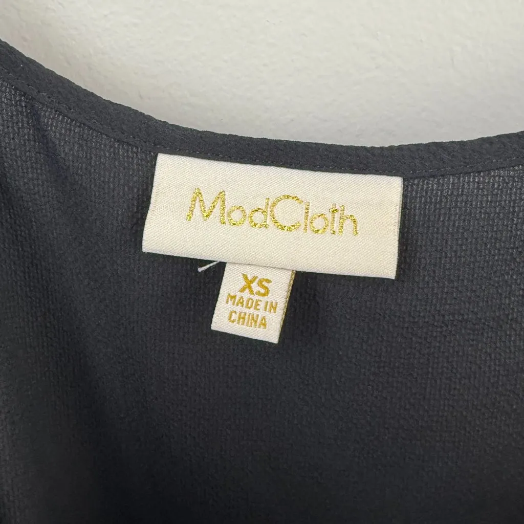 Modcloth Black Strappy Tank - Size - XS - Image 4