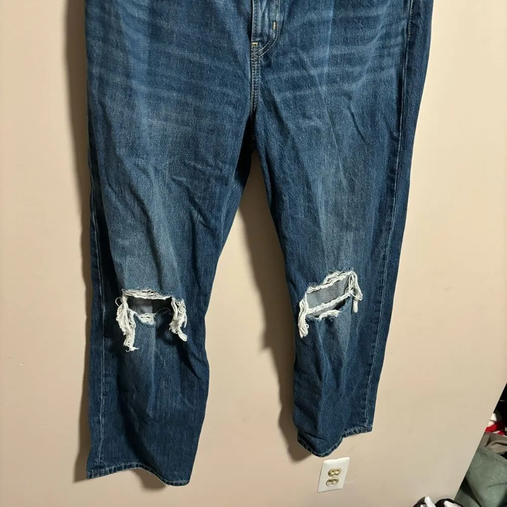 Levi’s Low Pro Women’s Jeans Breathe Out Medium Wash- Size 31 - Image 8