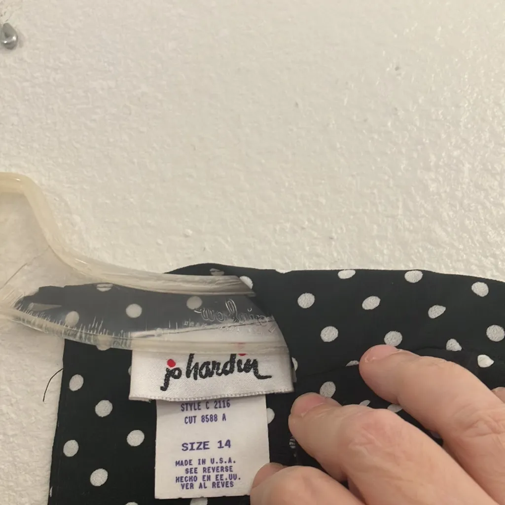 FINAL MARKDOWN Jo Hardin vintage suit blouse 14 - Image 3