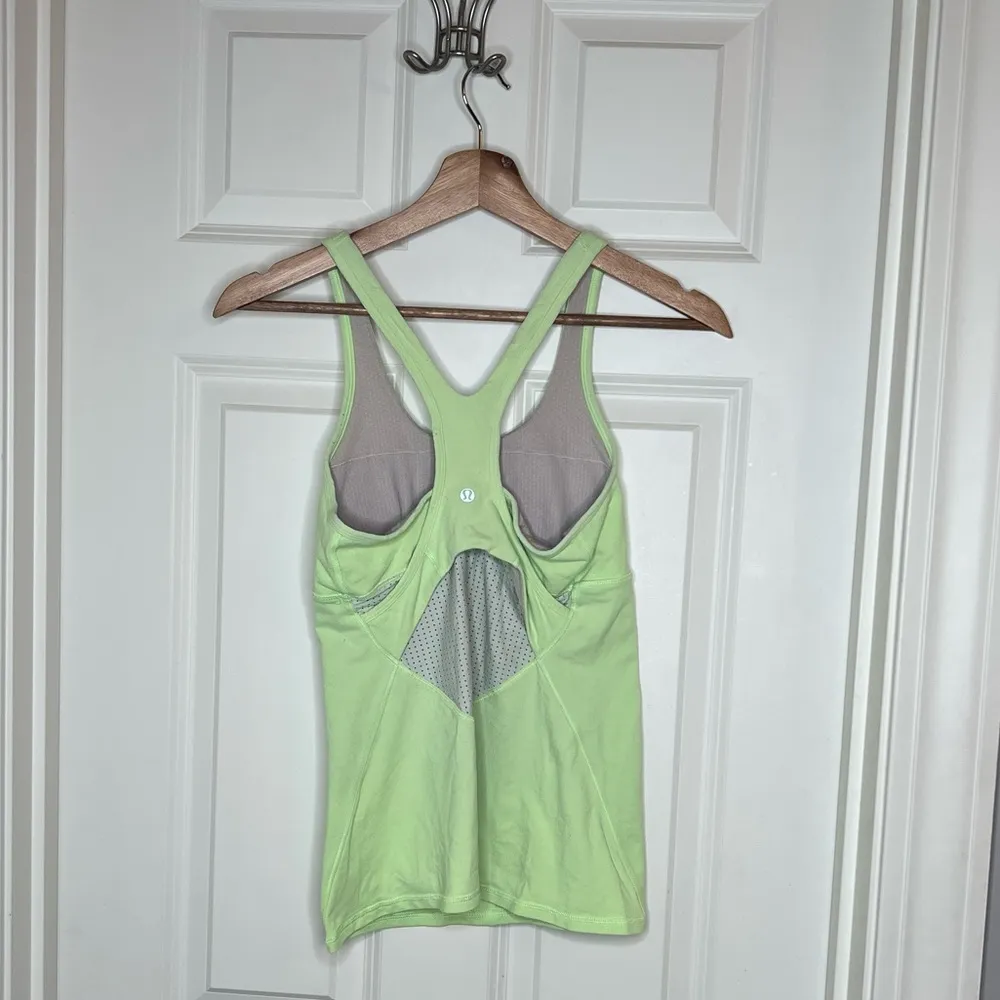 Lululemon Crossback Tank Clear Mint - Image 5