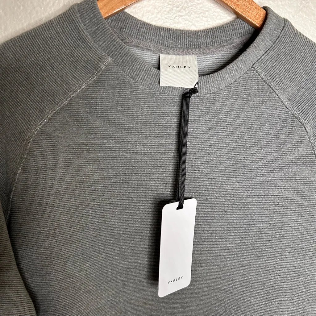 NWT Varley Manning Sweat grey extra small - Image 10