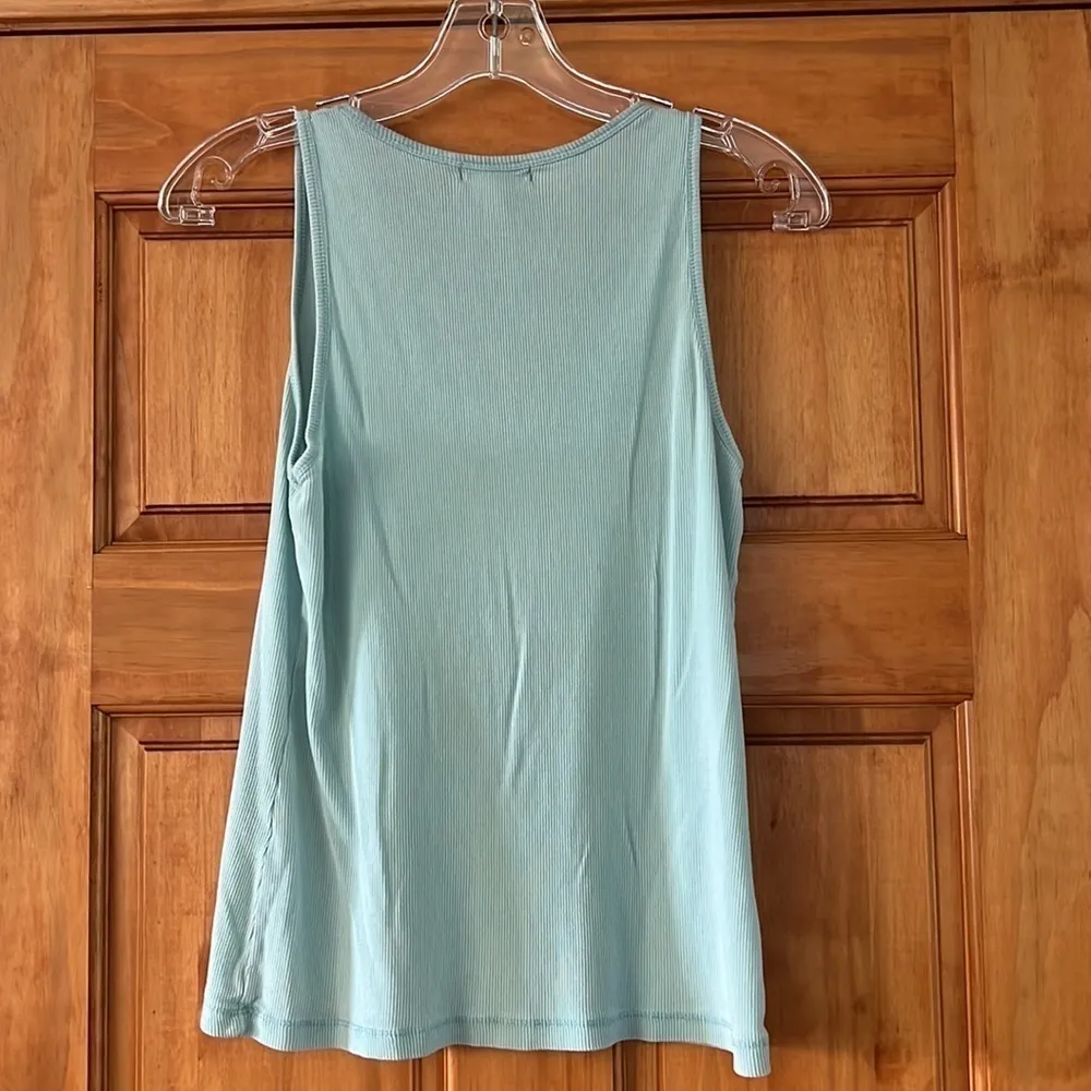 PJ Salvage Blue Tank Top Pajama Top Size M - Image 3