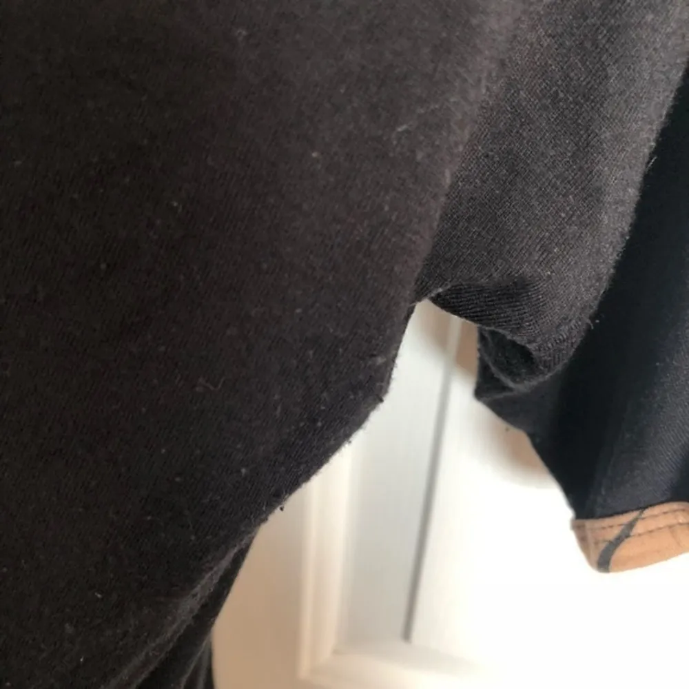 Boohoo plus black zebra ringer short sleeve top - Image 4