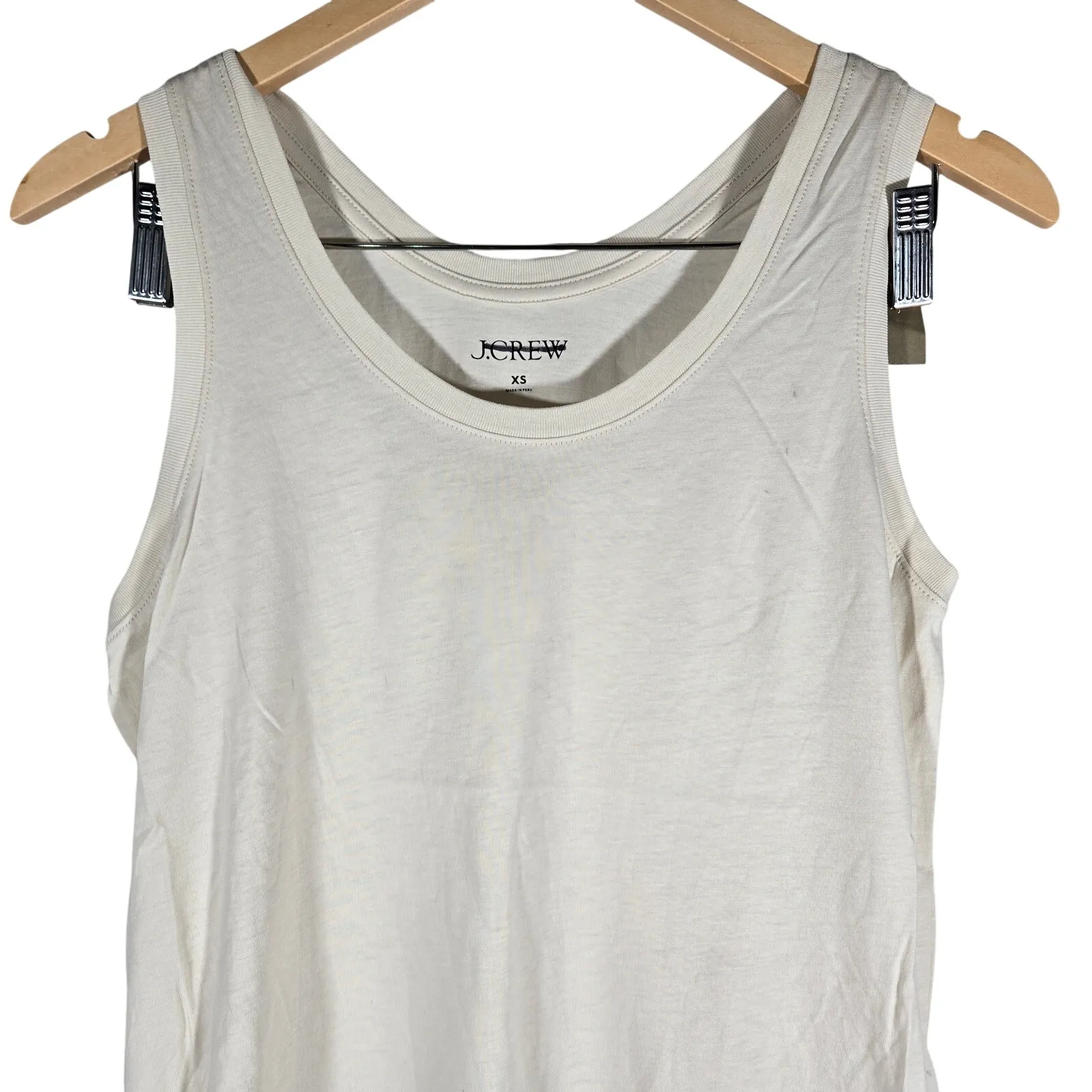 J. Crew Premium jersey tank top XS‎ NWT - Image 3