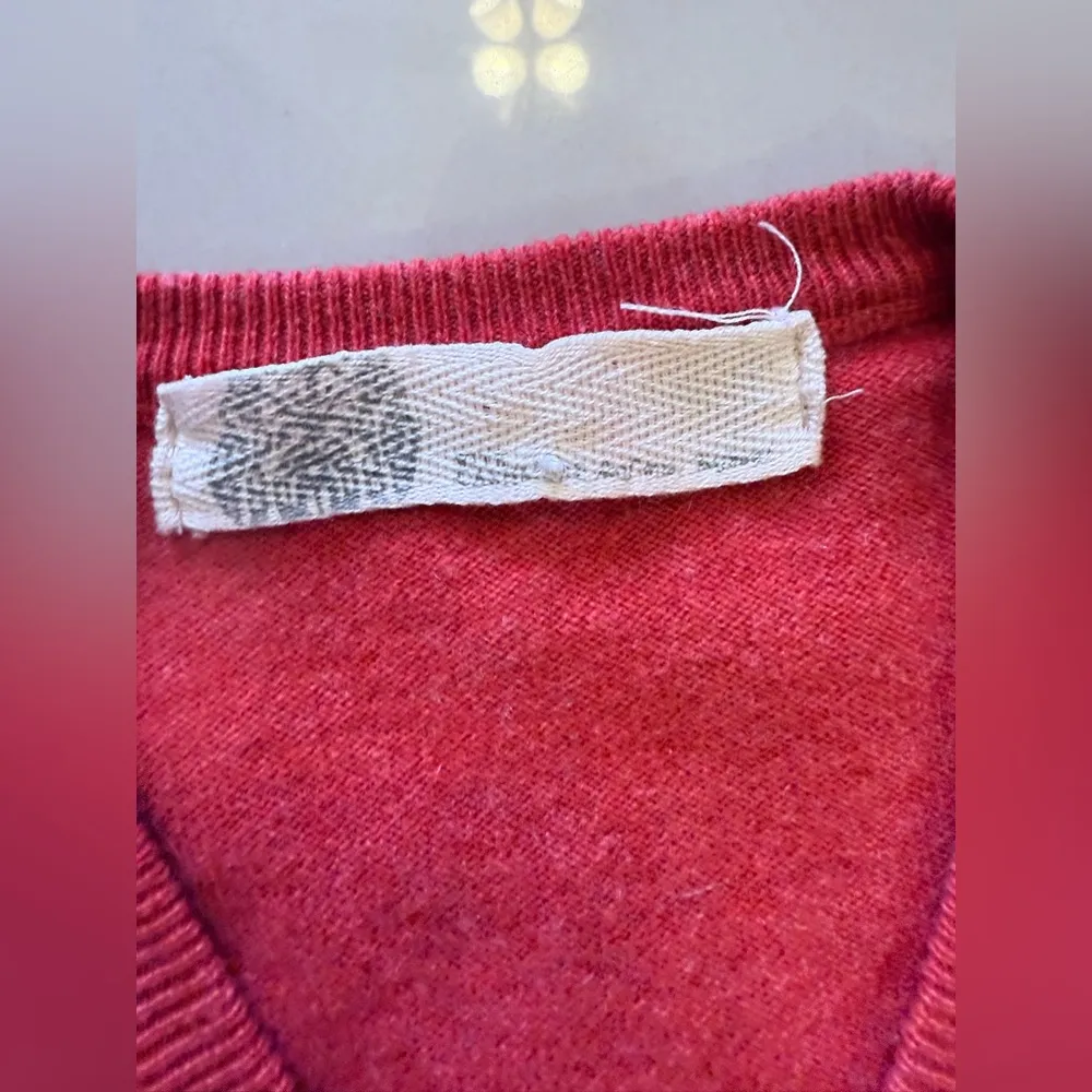 Dondup Sweater Cashmere Merino Wool lamb elbow leather patch Size L man Brown Size L - Image 4