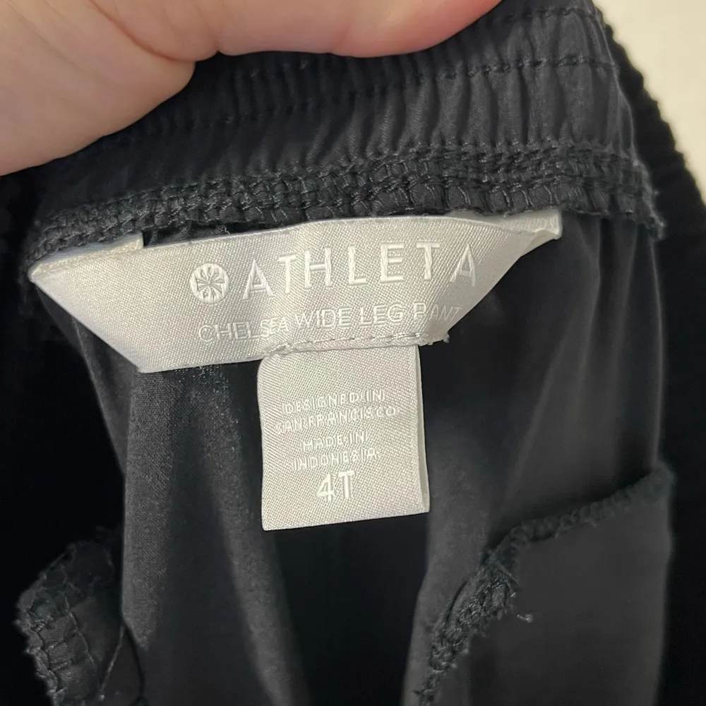 Athleta Chelsea tall Utility Wide Leg Cargo pant 4 - Image 5