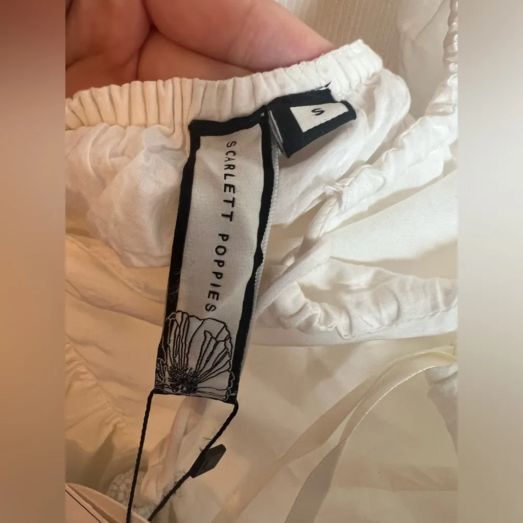 Scarlett Poppies Zephyr Maxi Dress in Vanilla White - Image 12