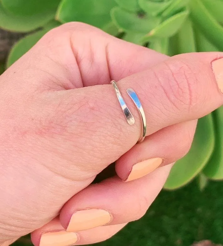 Sterling Silver Thumb Ring - Image 3